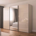 Oakwood Rauch Contido 3 Door Sliding Wardrobe With Mirror