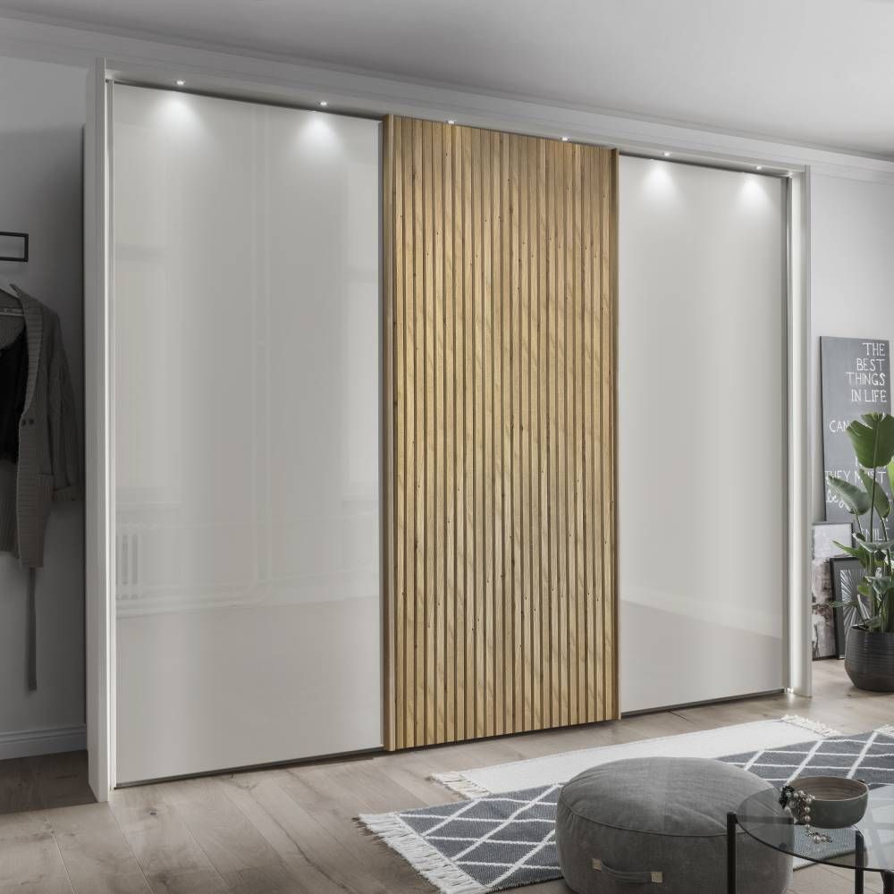 Oakwood Wiemann Texas 3 Doors Sliding Wardrobe