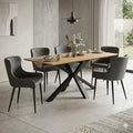 Oakwood Harlow 180 Fixed Top Dining Table Set