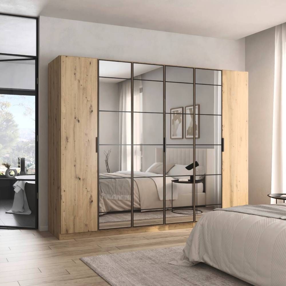 Oakwood Rauch Acero Artisan Oak Hinged Door Wardrobe