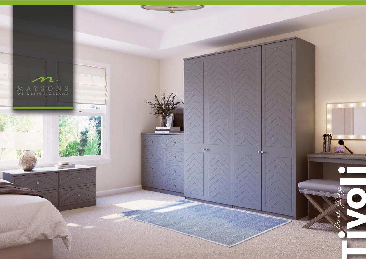 Oakwood Maysons Tivoli Bedroom Furniture Range