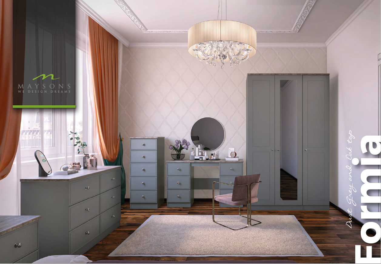 Oakwood Maysons Formia Bedroom Furniture Range