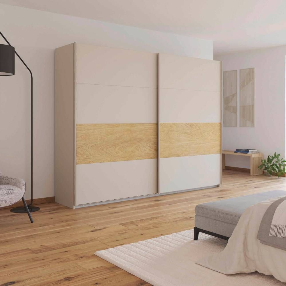 Oakwood Rauch Malva 2-Door Sliding Wardrobe - 271CM