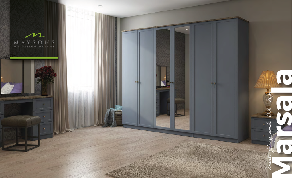Oakwood Maysons Marsala Bedroom Furniture Range