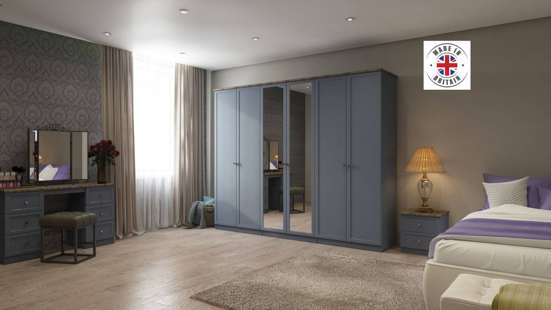 Oakwood Maysons Marsala Bedroom Furniture Range