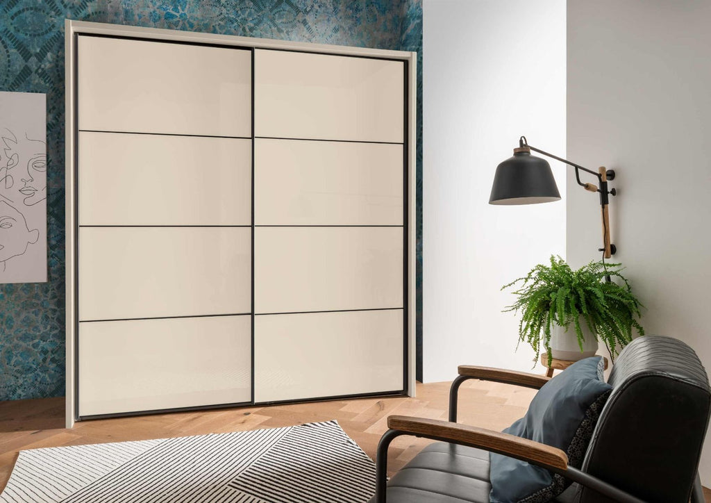 Oakwood Wiemann Miami Plus Champagne Sliding Door Wardrobe