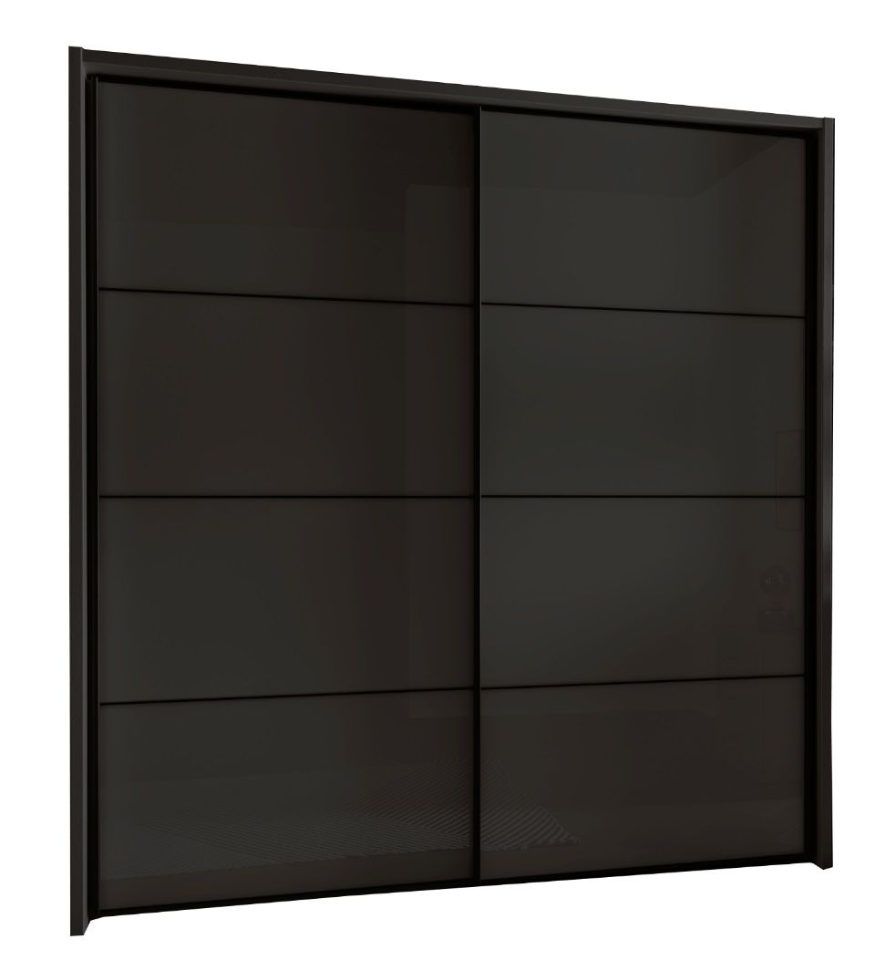 Oakwood Wiemann Miami Plus Graphite Glass Sliding Door Wardrobe