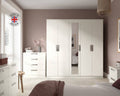 Oakwood Maysons Milan White Or Grey Bedroom Furniture Range