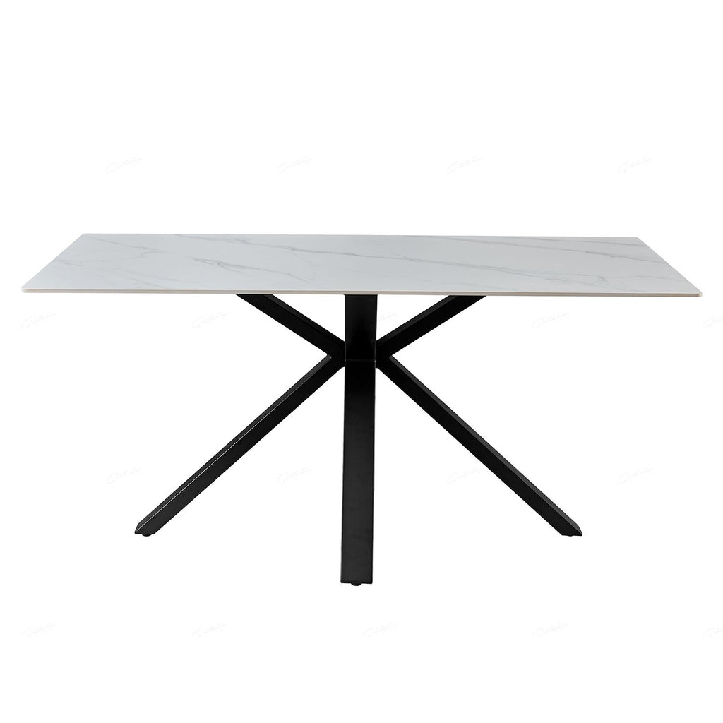 Oakwood Milana Extending Cross Leg Table