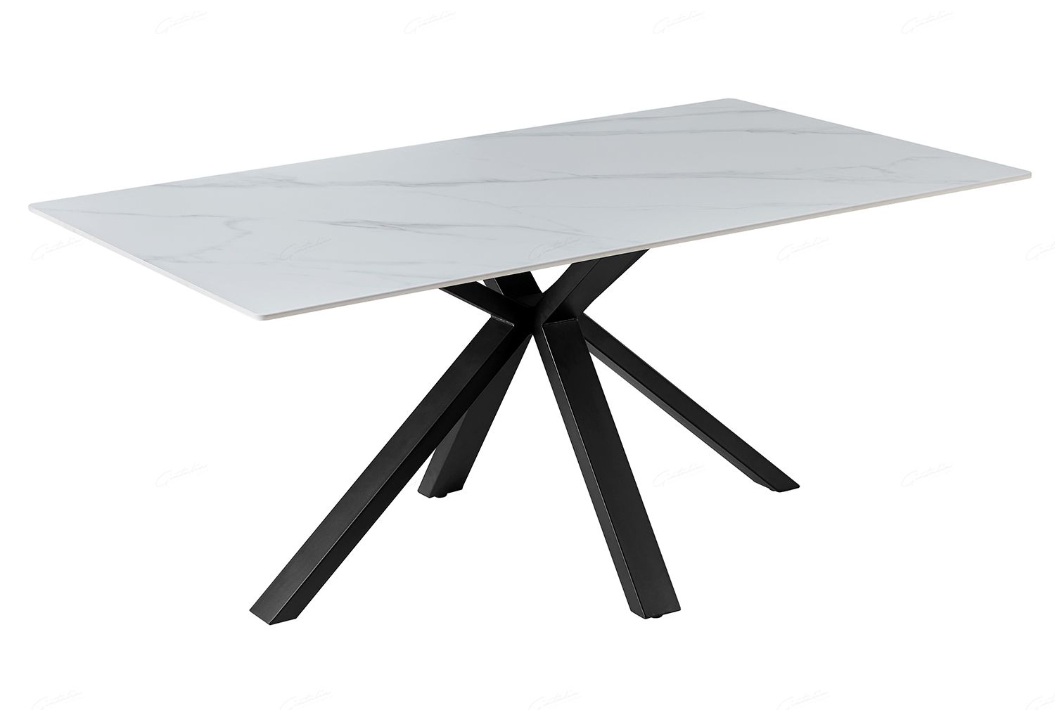 Oakwood Milana Extending Cross Leg Table