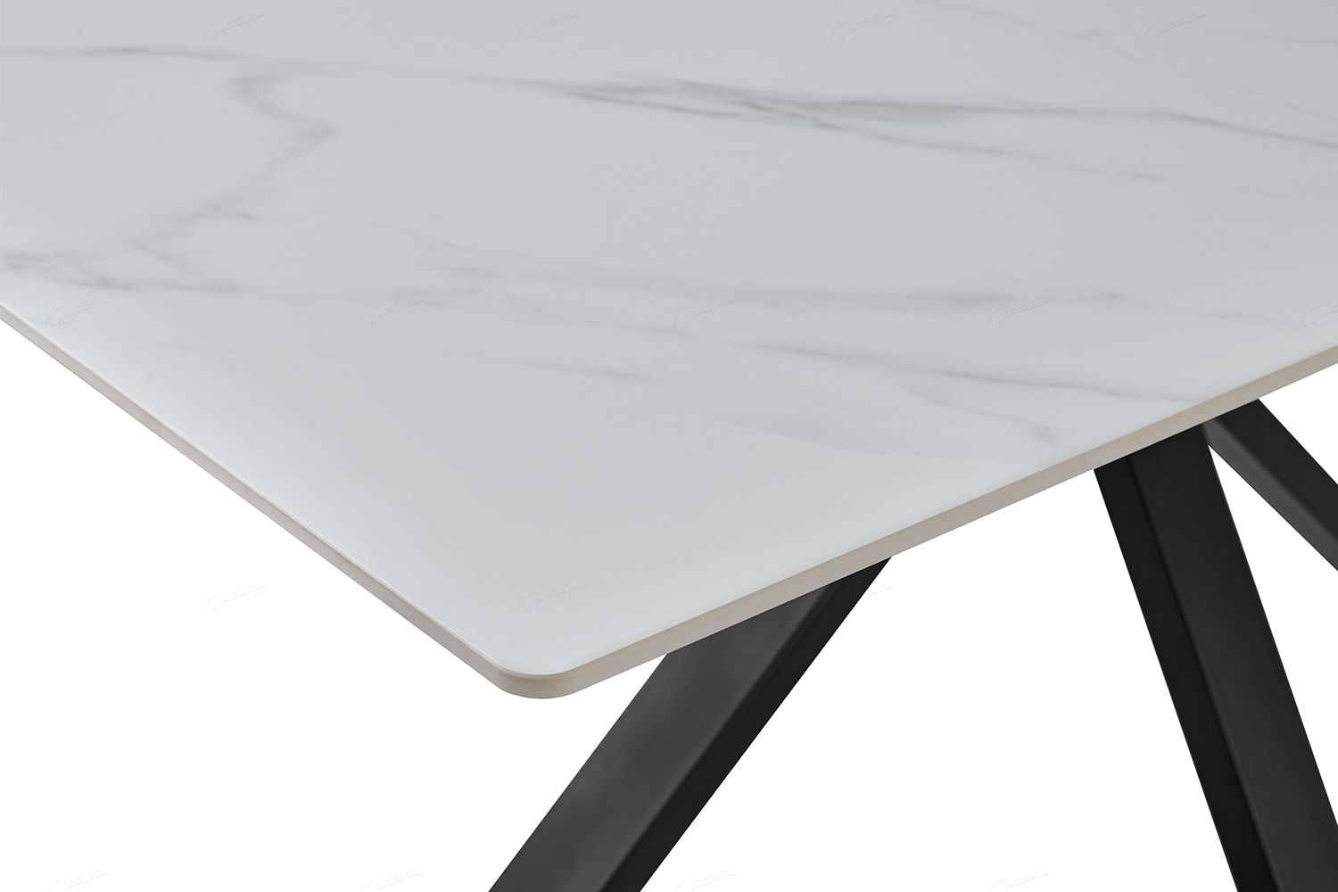 Oakwood Milana Extending Cross Leg Table