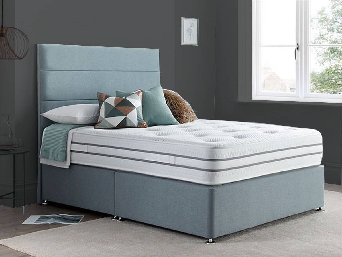 Oakwood Mistral 1000 Mattress & Upholstered Divan Set
