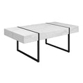 Oakwood Alpex Marble Effect Coffee Table