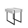 Oakwood Alpex Marble Effect Side Table