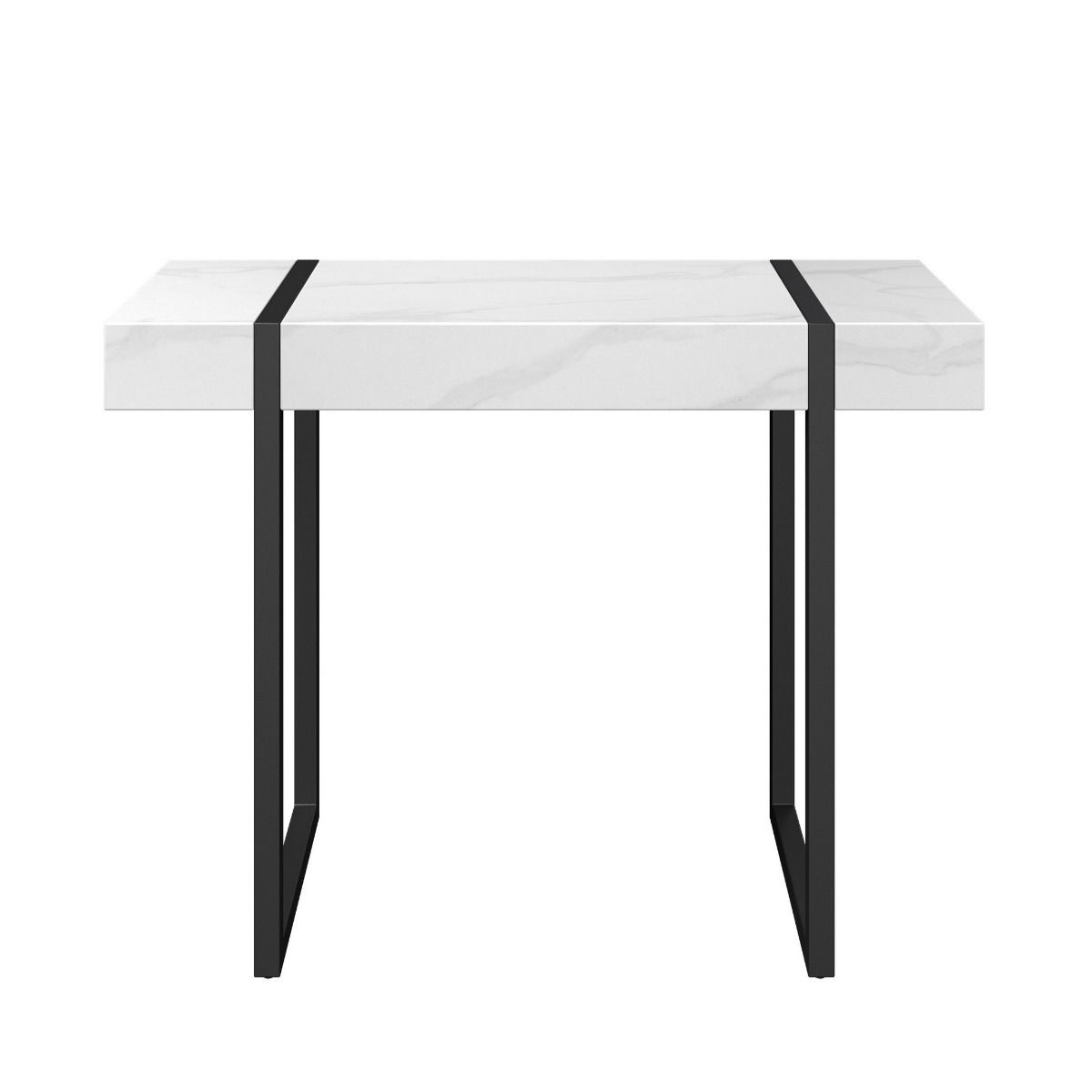 Oakwood Alpex Marble Effect Console Table
