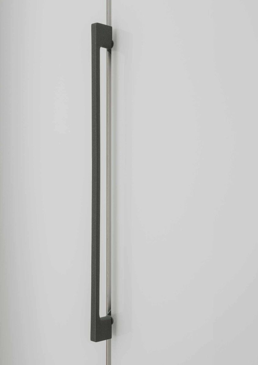 Oakwood Wiemann Monaco 3 Door Glass Front Wardrobe With Drawers