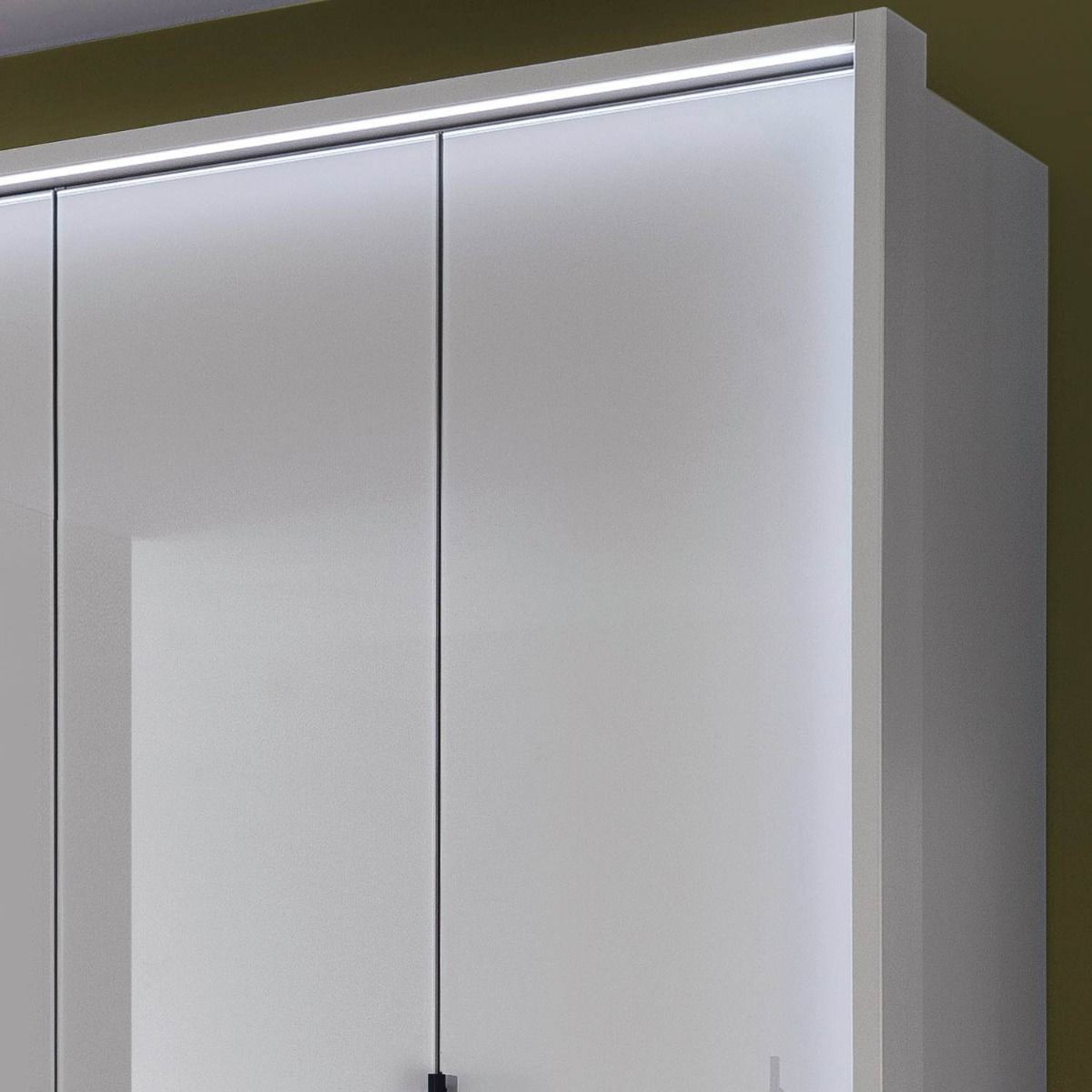 Oakwood Wiemann "Monaco1000" Pebble Grey Hinged Door Combi Wardrobe