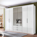 Oakwood Wiemann "Monaco 2000" Bi-Folding Doors Combi Wardrobe