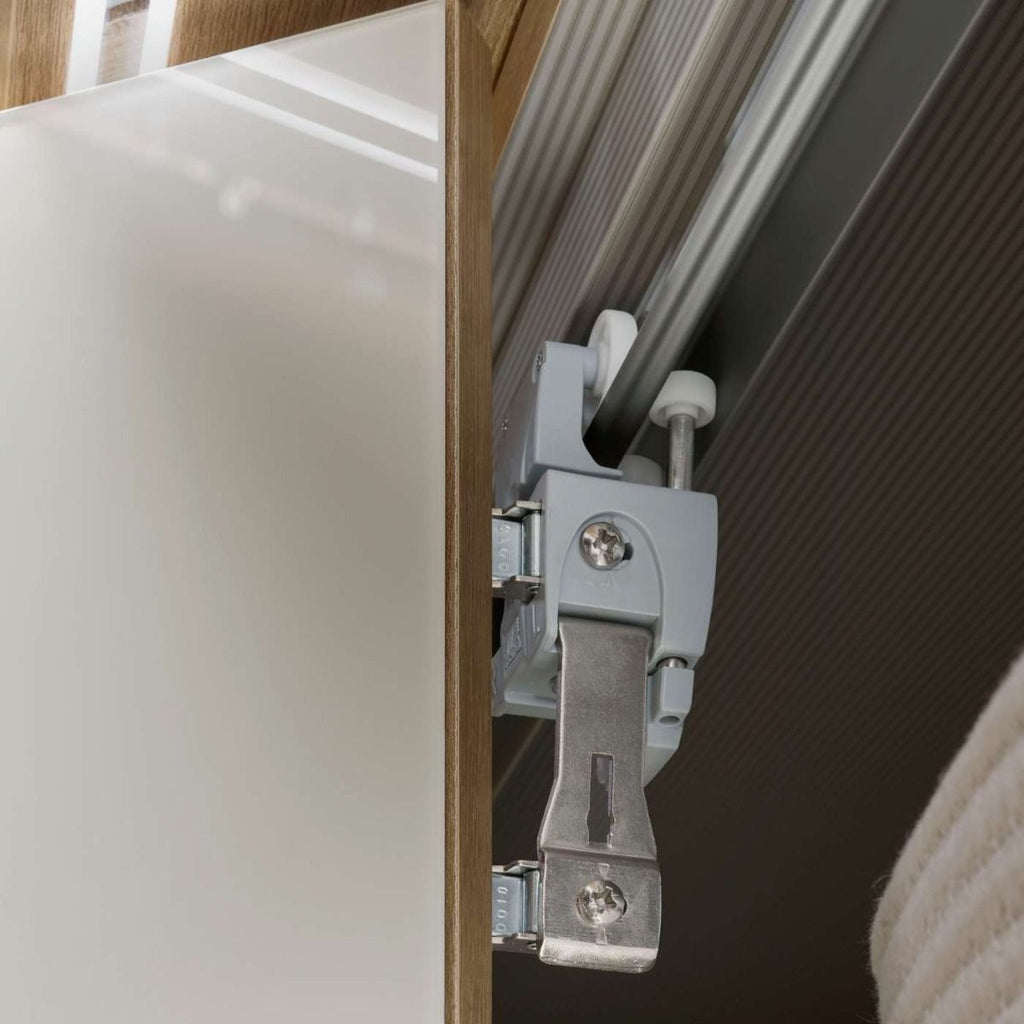 Oakwood Wiemann "Monaco 2000" White Bi-Folding Doors Wardrobe - 300CM