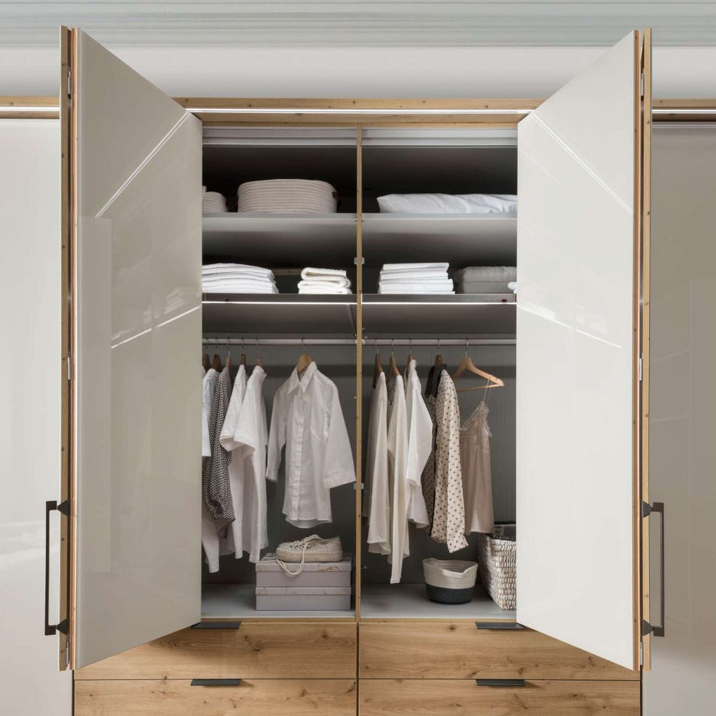 Oakwood Wiemann "Monaco 2000" Bi-Folding Doors Combi Wardrobe