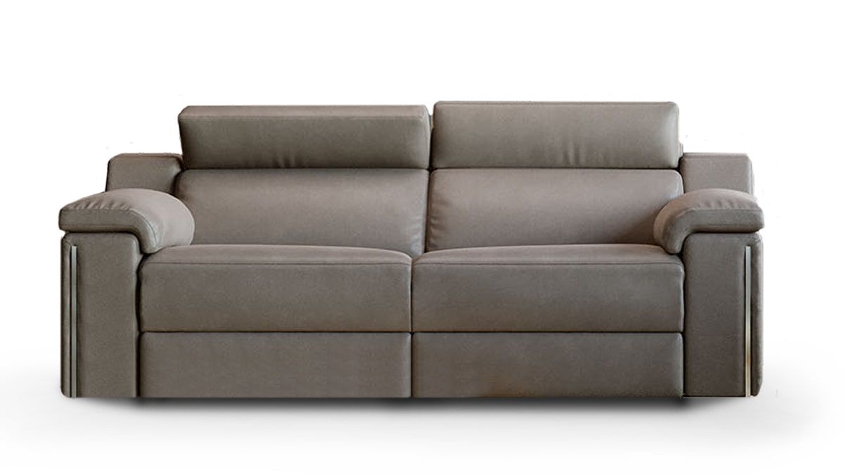 Oakwood Newtrend Concepts Montalcino Italian Leather Sofa