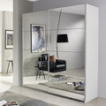Oakwood Rauch Subito Full Mirror 2 Sliding Door Wardrobe