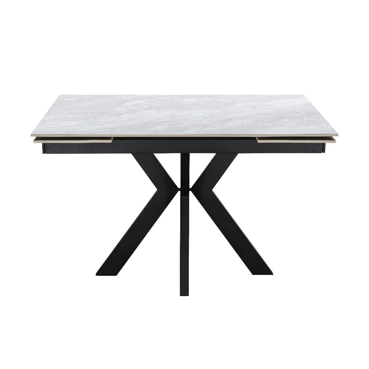 Oakwood Vilo Ceramic Pearla Grey 120/150/180cm Extending Dining Table Set