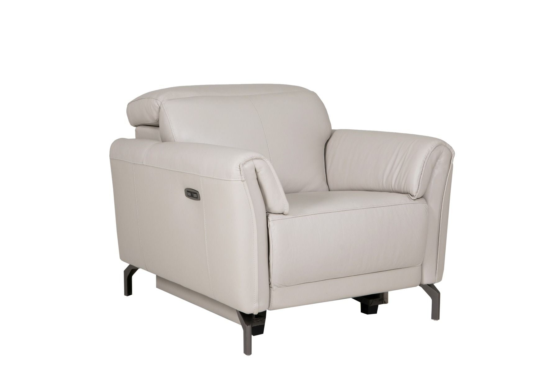 Oakwood Naples Leather Arm Chair-Available in 3 Colours