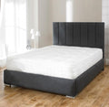 Oakwood Bedford Upholstered Bed Frame With Mattress