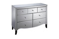 Oakwood Premier Large 3 + 4 Drawer Mirrored Chest