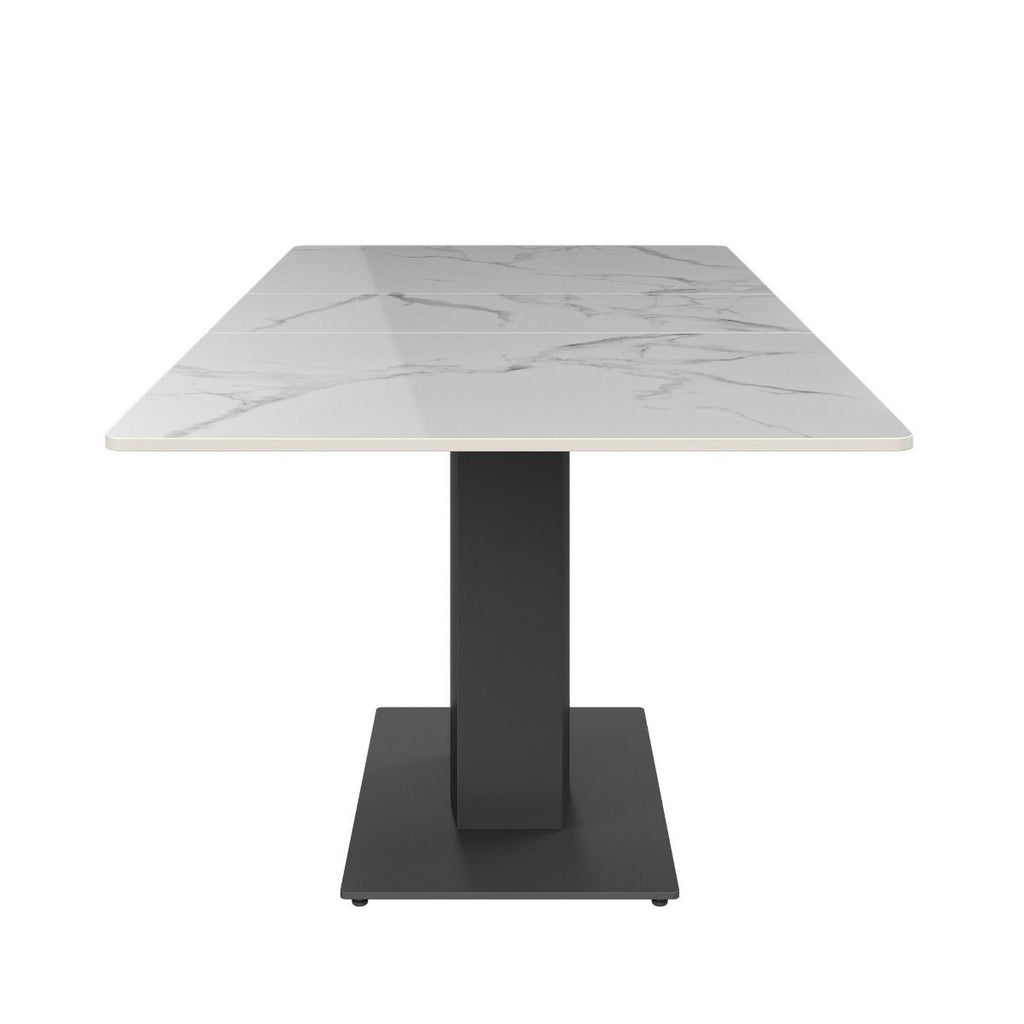 Oakwood Pavico Gloss Ceramic Extending Dining Table  - 140-180cm
