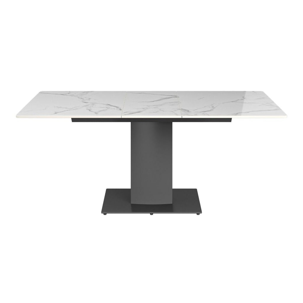 Oakwood Pavico Gloss Ceramic Extending Dining Table  - 140-180cm