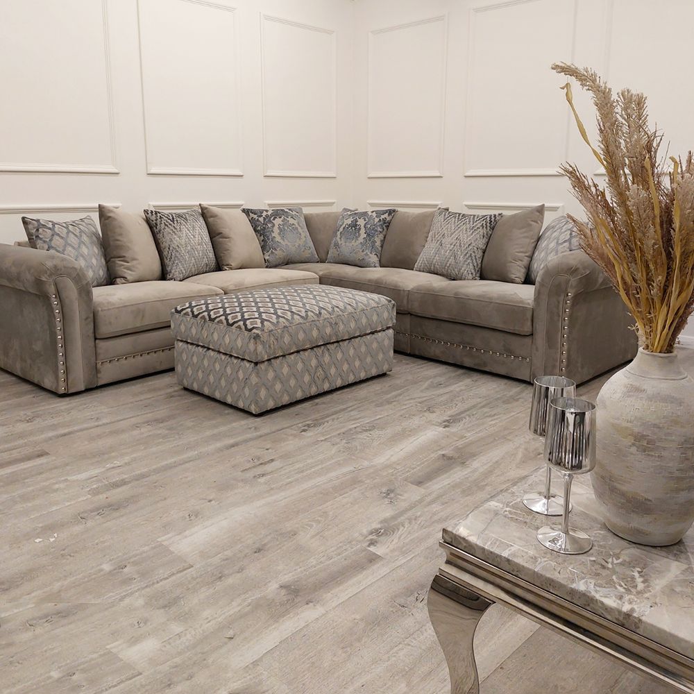 Oakwood Brooklyn fabric Corner Sofa