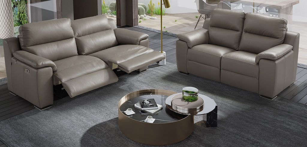 Oakwood Newtrend Concepts Garbo 3 Seater Pure Italian Leather Suite
