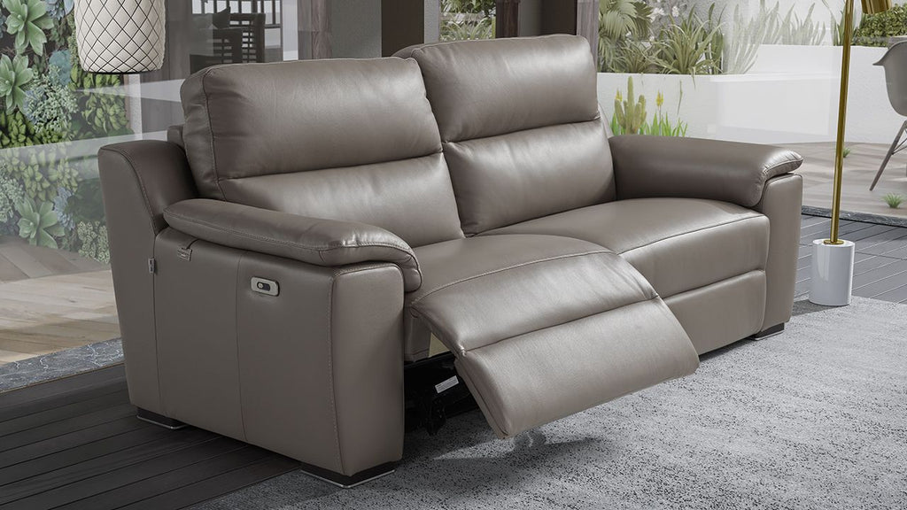 Oakwood Newtrend Concepts Garbo 3 Seater Pure Italian Leather Suite