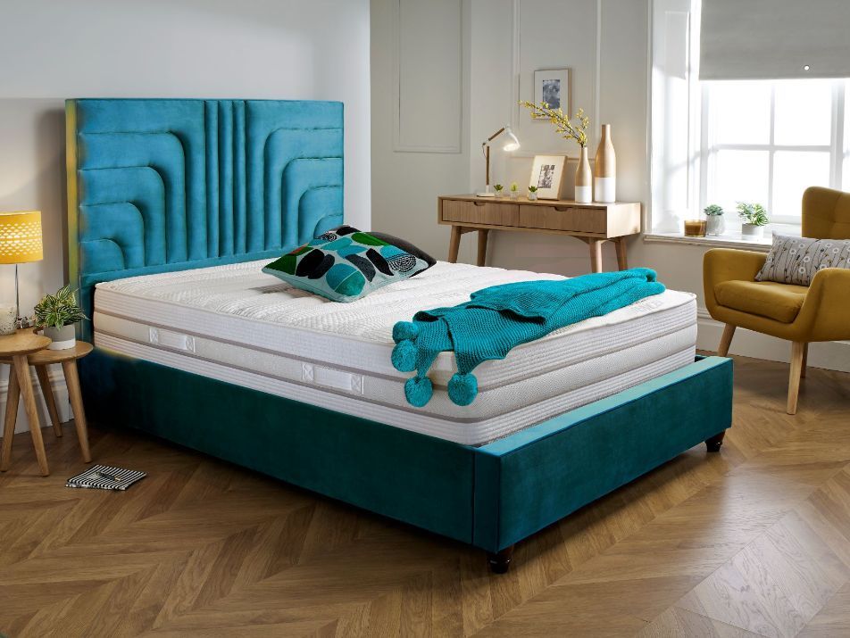 Oakwood Florence Fabric Upholstered Bed Frame