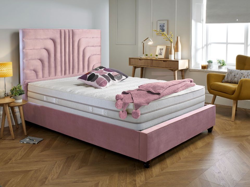 Oakwood Florence Fabric Upholstered Bed Frame