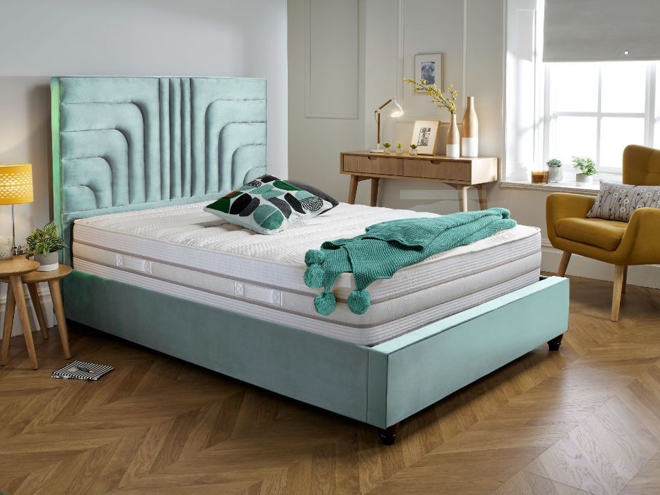 Oakwood Florence Fabric Upholstered Bed Frame