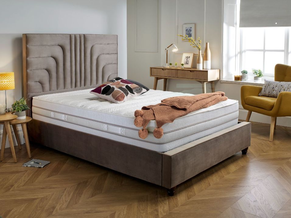 Oakwood Florence Fabric Upholstered Bed Frame