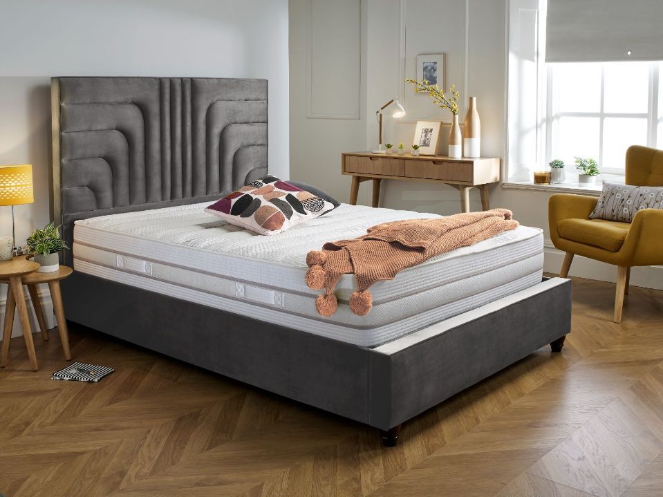 Oakwood Florence Fabric Upholstered Bed Frame