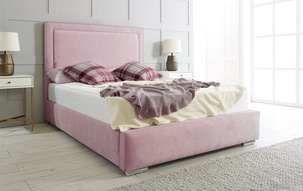 Oakwood Vienna Fabric Upholstered Bed Frame