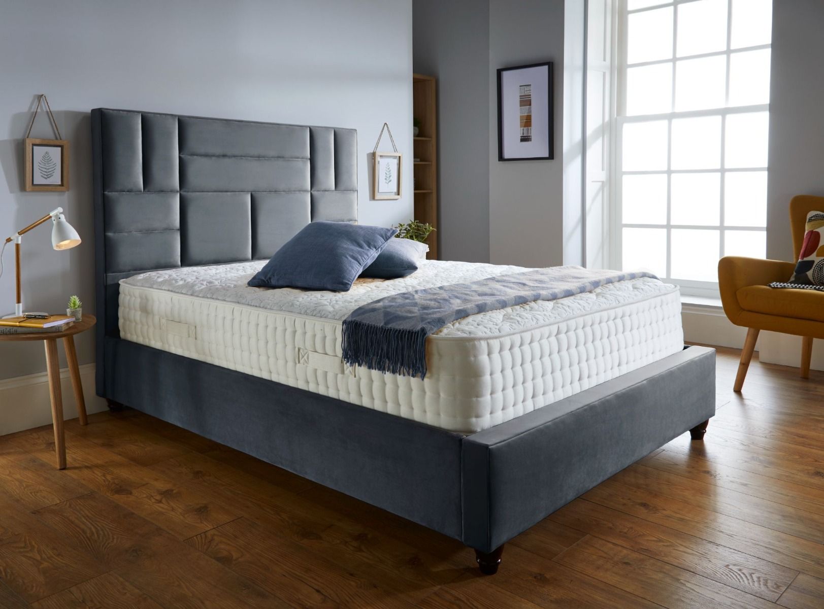 Oakwood Zara Panel Bed Frame