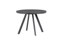 Oakwood Picasso 1.07m Round Dining Table - Dark Grey