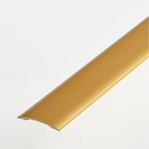Oakwood 0.9M METAL COVERSTRIP SILVER/GOLD SELF ADHESIVE