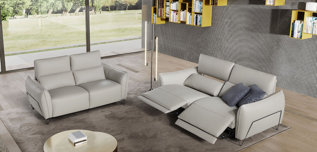 Oakwood Newtrend Concepts Italian Supreme Leather Nashira 3-Seater Sofa