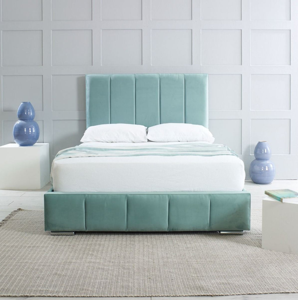 Oakwood Quito Fabric Upholstered Bed Frame