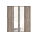 Oakwood Wiemann Oxfordia 4 Door Hinged Wardrobe With Mirror