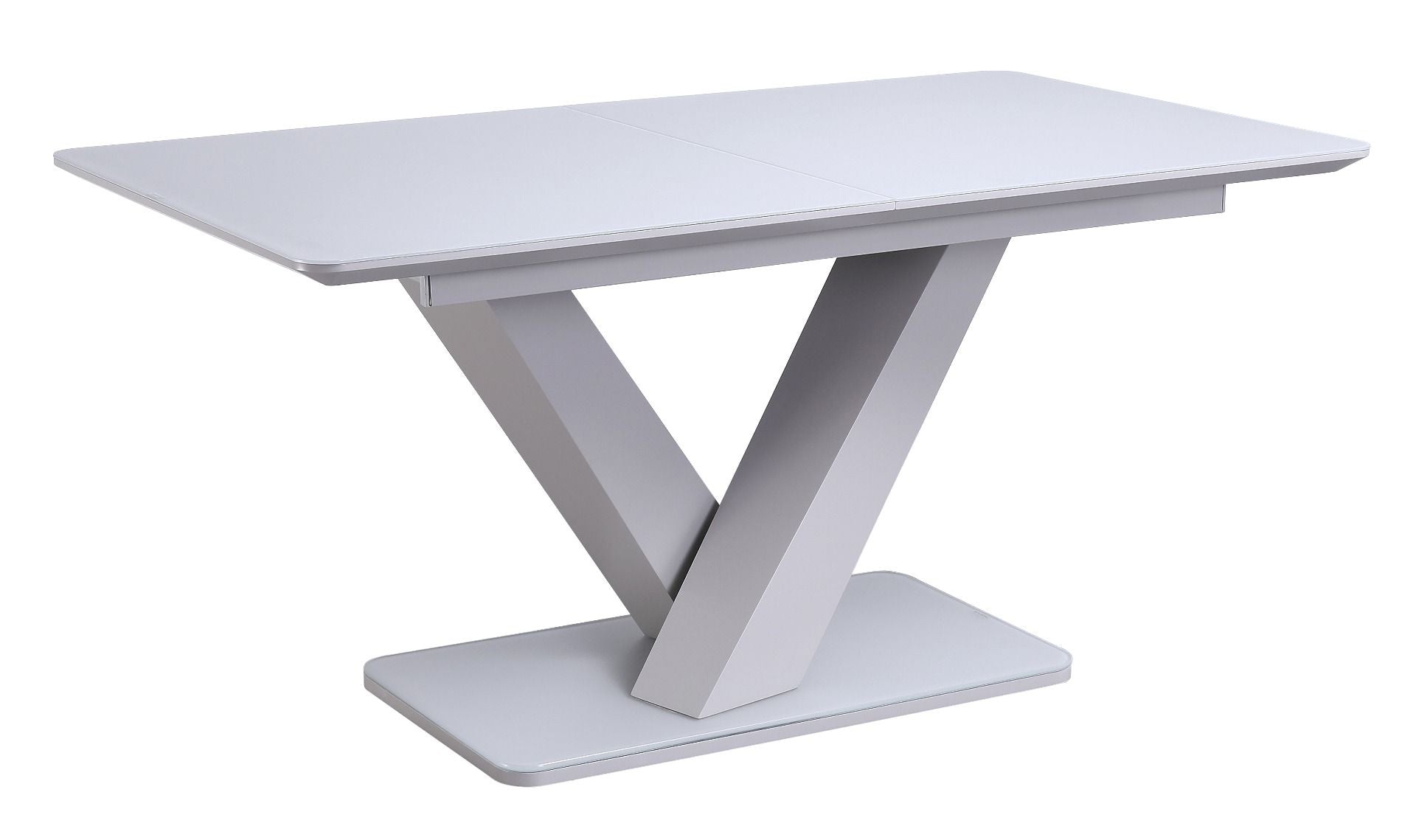 Oakwood Rafaelo Light Grey Matt 1.2M Extending Dining Table