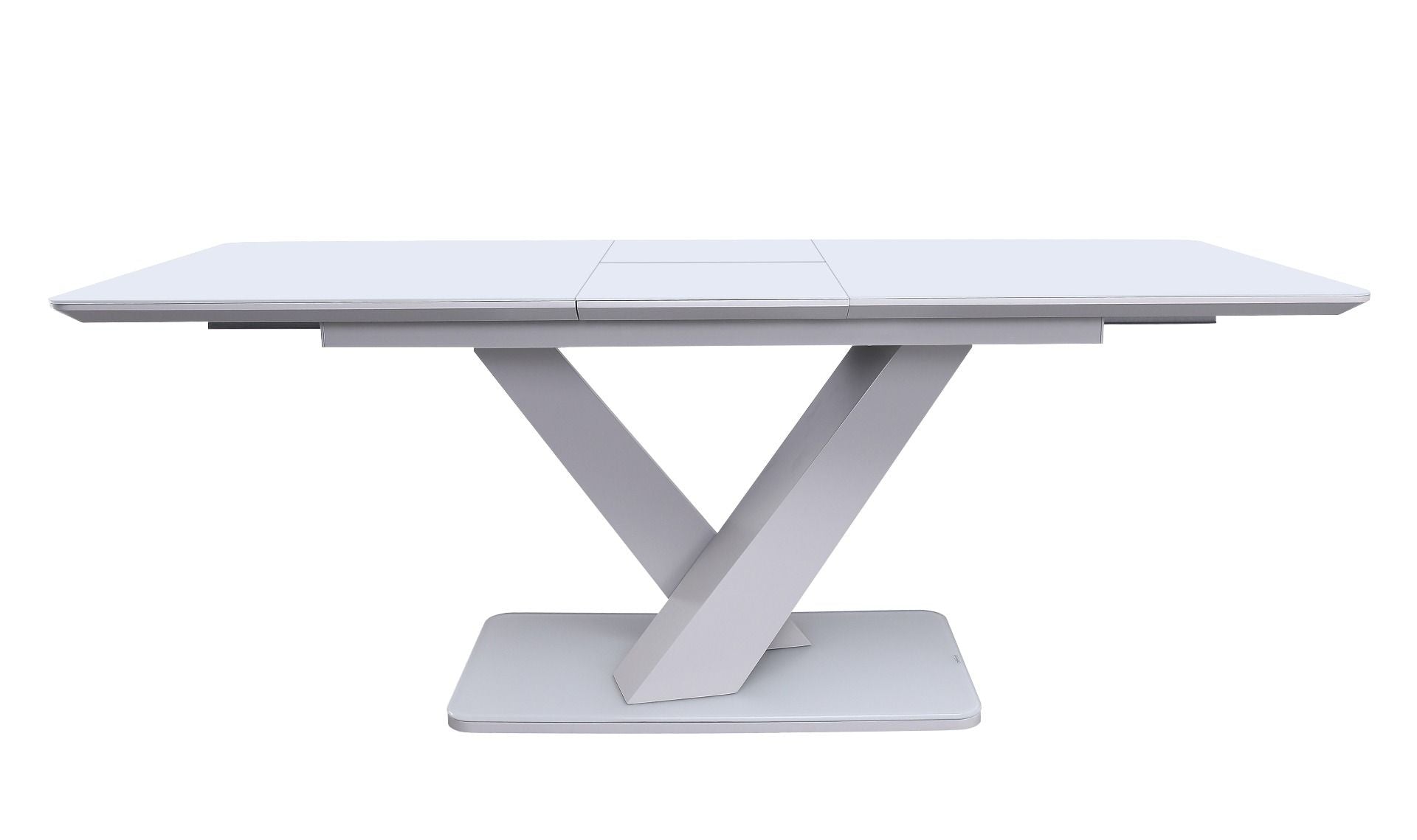 Oakwood Rafaelo Light Grey Matt 1600/2000 Ext Dining Table