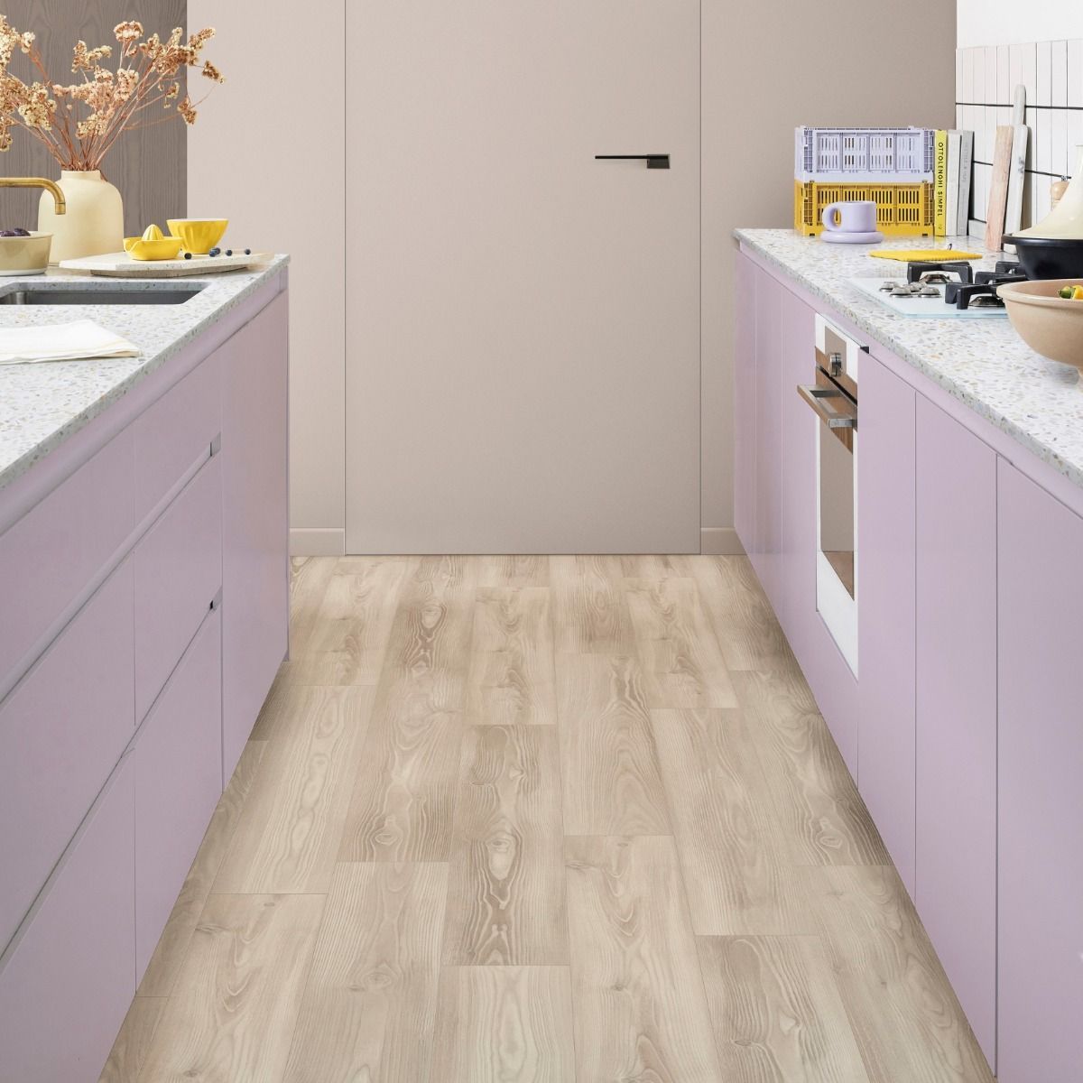 Oakwood Berry Alloc Ocean 8 V4 Laminate Flooring Ragnar Light Sand